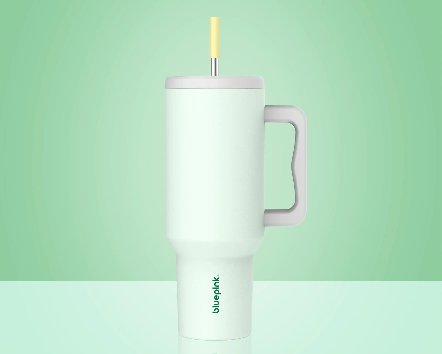 AVOCADO GREEN 40oz Tumbler BluePink